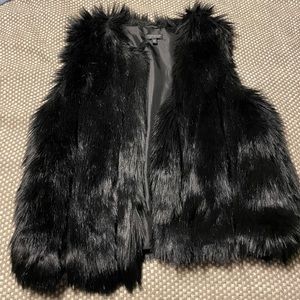 Topshop Faux Fur Vest